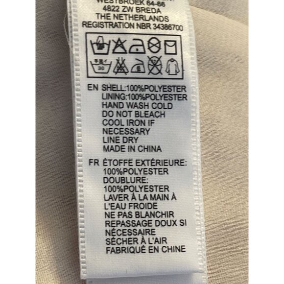 Rory Beca For Forever 21 One-Shoulder Feather Print Dress S - Picture 4 of 4